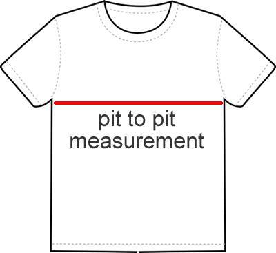 Jacket pit to deals pit measurement